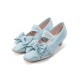 Iris Corolla Jane Mules Shoes III(Reservation/5 Colours/Full Payment Without Shipping)